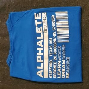 Men's Alphalete Barcode graphic T-Shirt